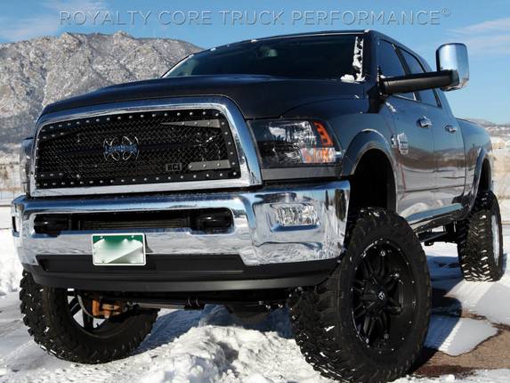 Dodge Ram 2500/3500 2010-2012 RC3DX Innovative Main Grille w/ Longhorn ...