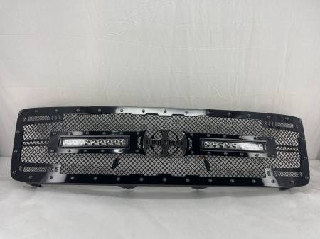 2023-2024 Fod SuperDuty RC2X X-Treme Dual LED Grille 