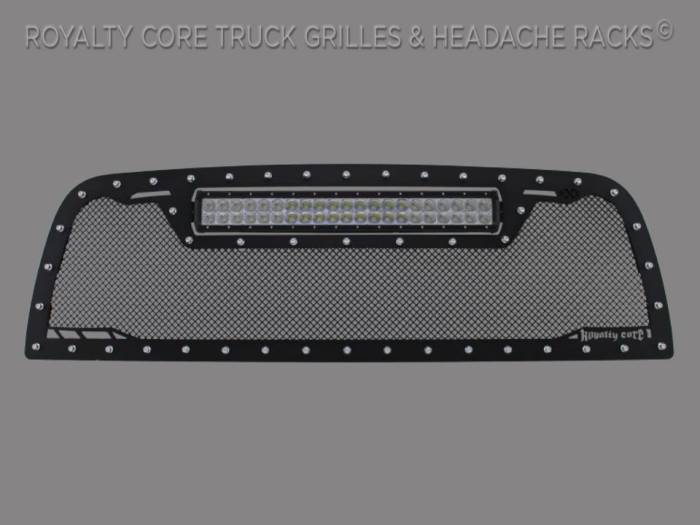 Royalty Core - DODGE RAM 2500/3500/4500 2019-2024 RCRX LED Race Line Grille-Top Mount LED