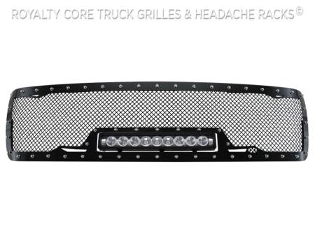 Royalty Core - Chevy 2500/3500 2007-2010 Full Grille Replacement RC1X Incredible LED Grille - Image 4